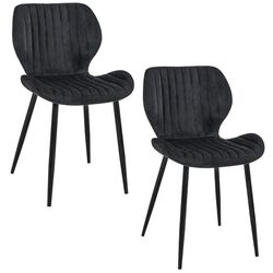 Set scaune Akord SJ.17 2pcs (Black) Thumb