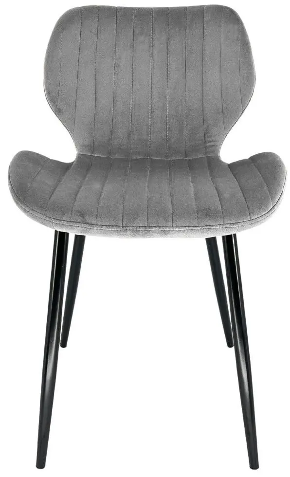 Set scaune Akord SJ.17 2pcs (Black/Grey) - 7