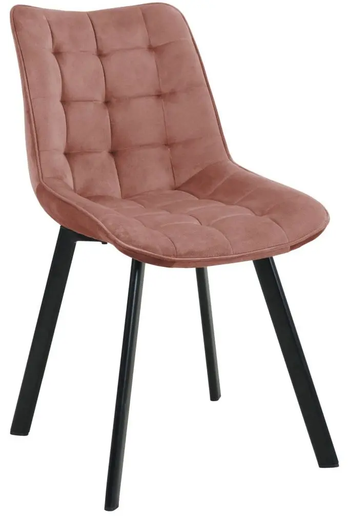 Set scaune Akord SJ.28 2pcs (Black/Pink) - 3