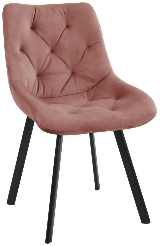 Set scaune Akord SJ.33 4pcs (Black/Pink)