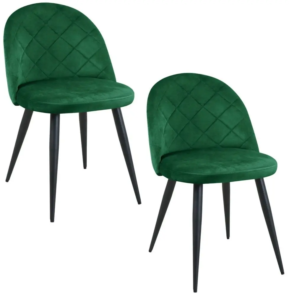 Set scaune Akord SJ.077 (Black/Green) - 6