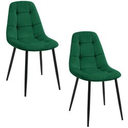 Set scaune Akord SJ.1 (Black/Green) Thumb