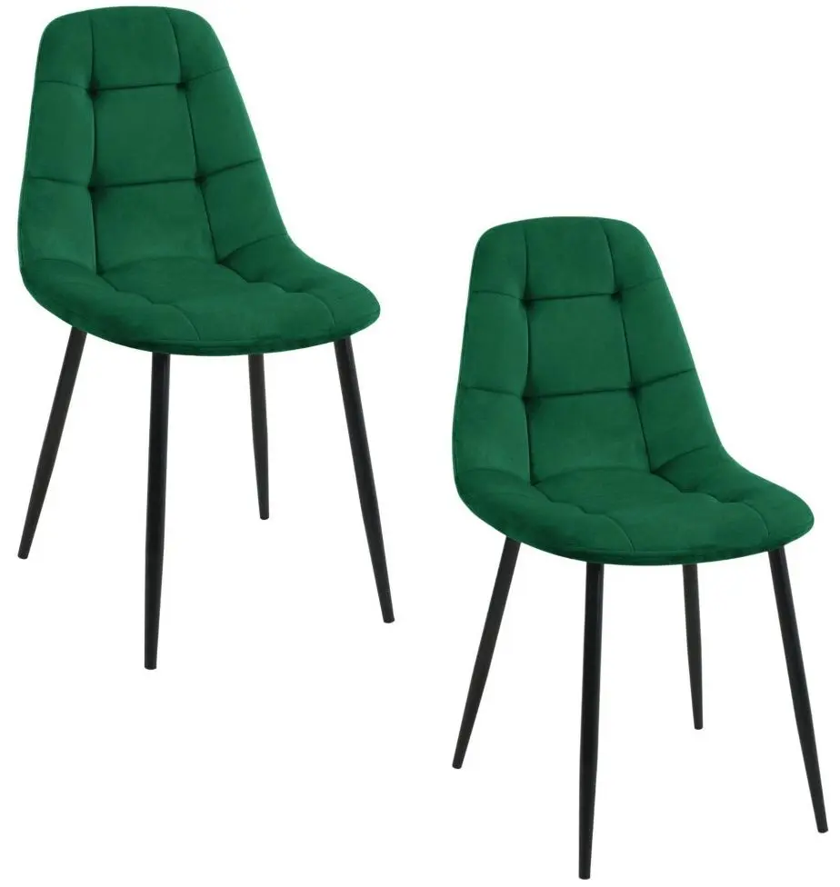 Set scaune Akord SJ.1 (Black/Green) - 3