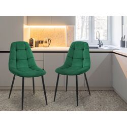 Set scaune Akord SJ.1 (Black/Green)