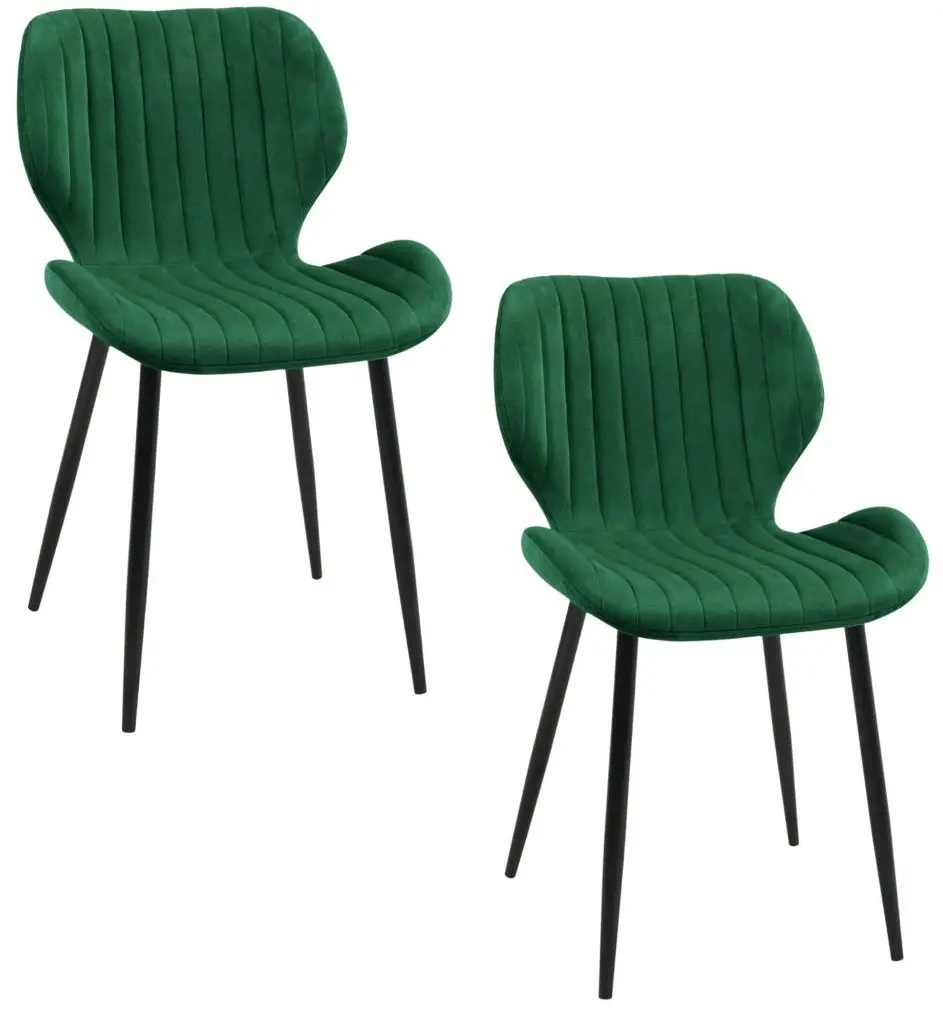 Набор стульев Akord SJ.17 (Black/Green)