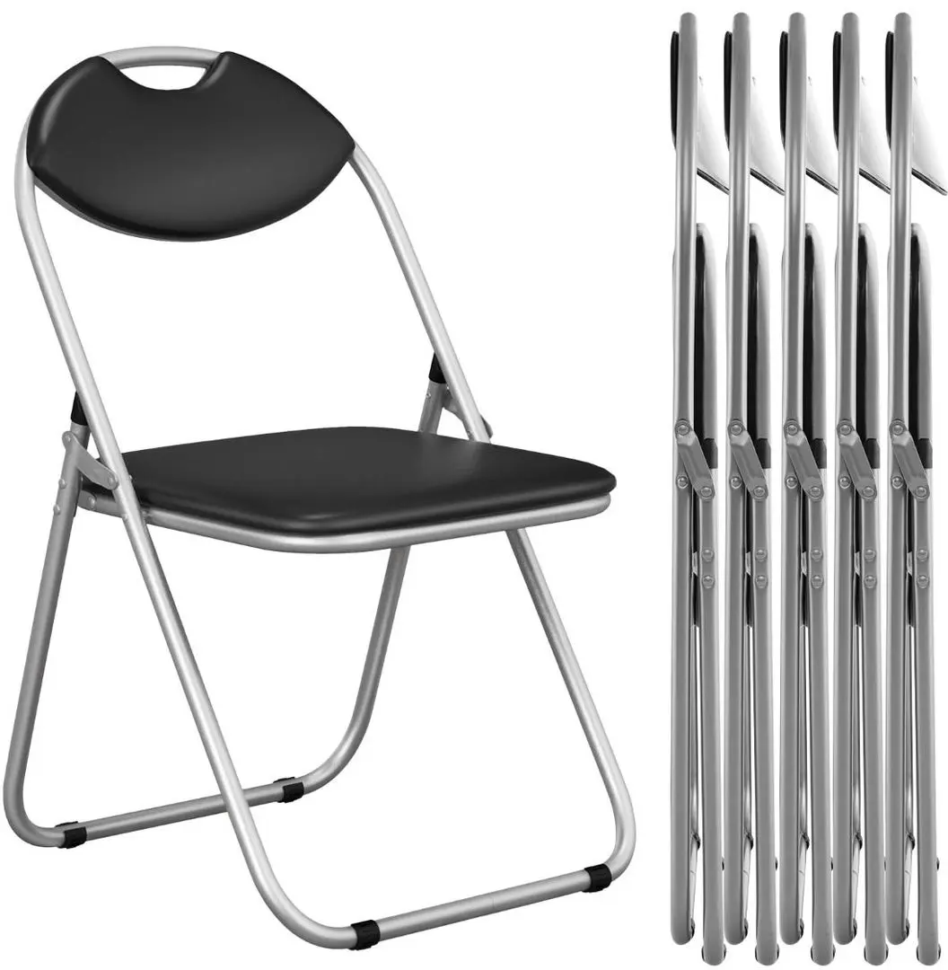Набор стульев Costway HW54398-6 (Black) - 3