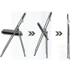 Набор стульев Costway HW54398-6 (Black) Thumb