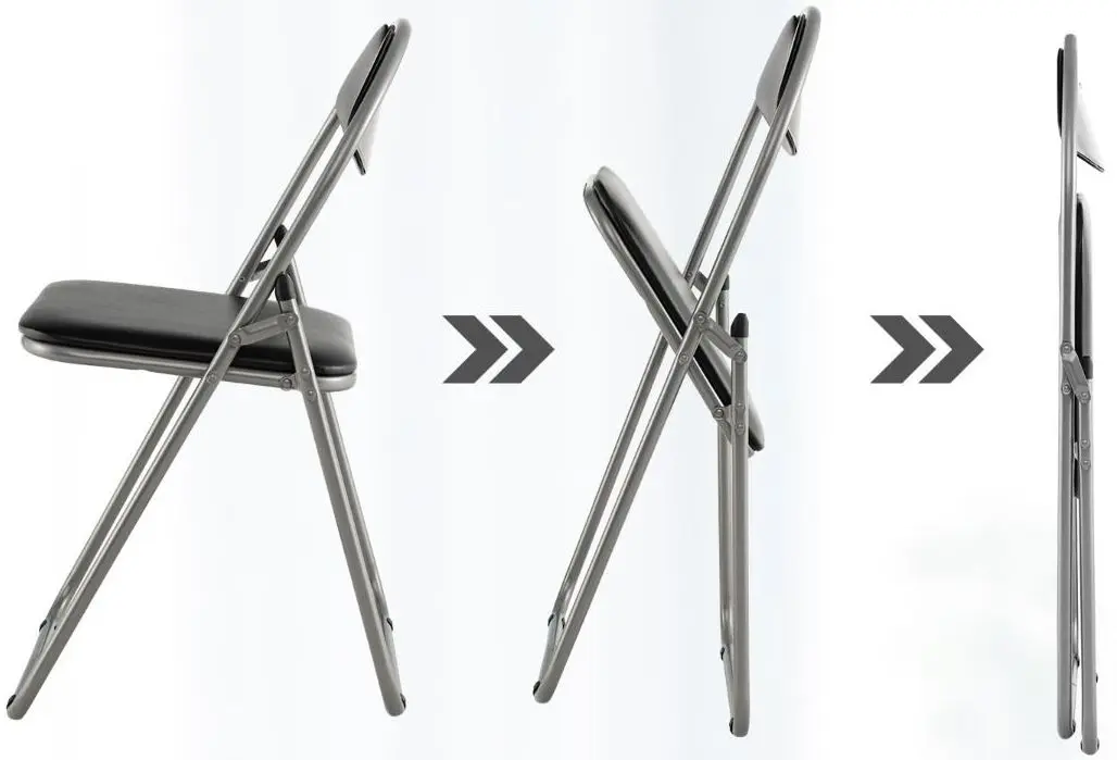 Набор стульев Costway HW54398-6 (Black) - 4