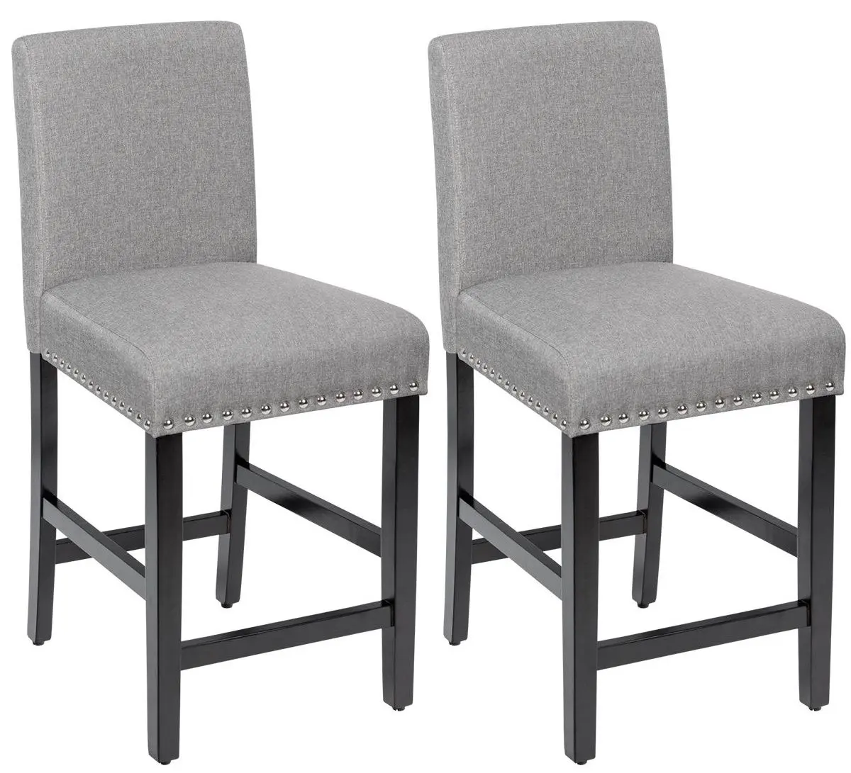 Набор стульев Costway HW64223GR (Grey)