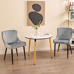 Set scaune Costway JV10847GR-2 (Grey)