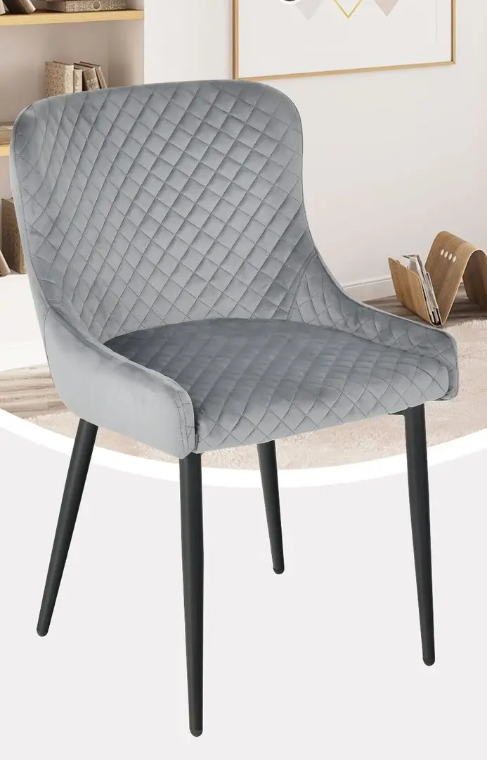 Набор стульев Costway JV10847GR-2 (Grey)