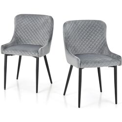 Набор стульев Costway JV10847GR-2 (Grey) Thumb