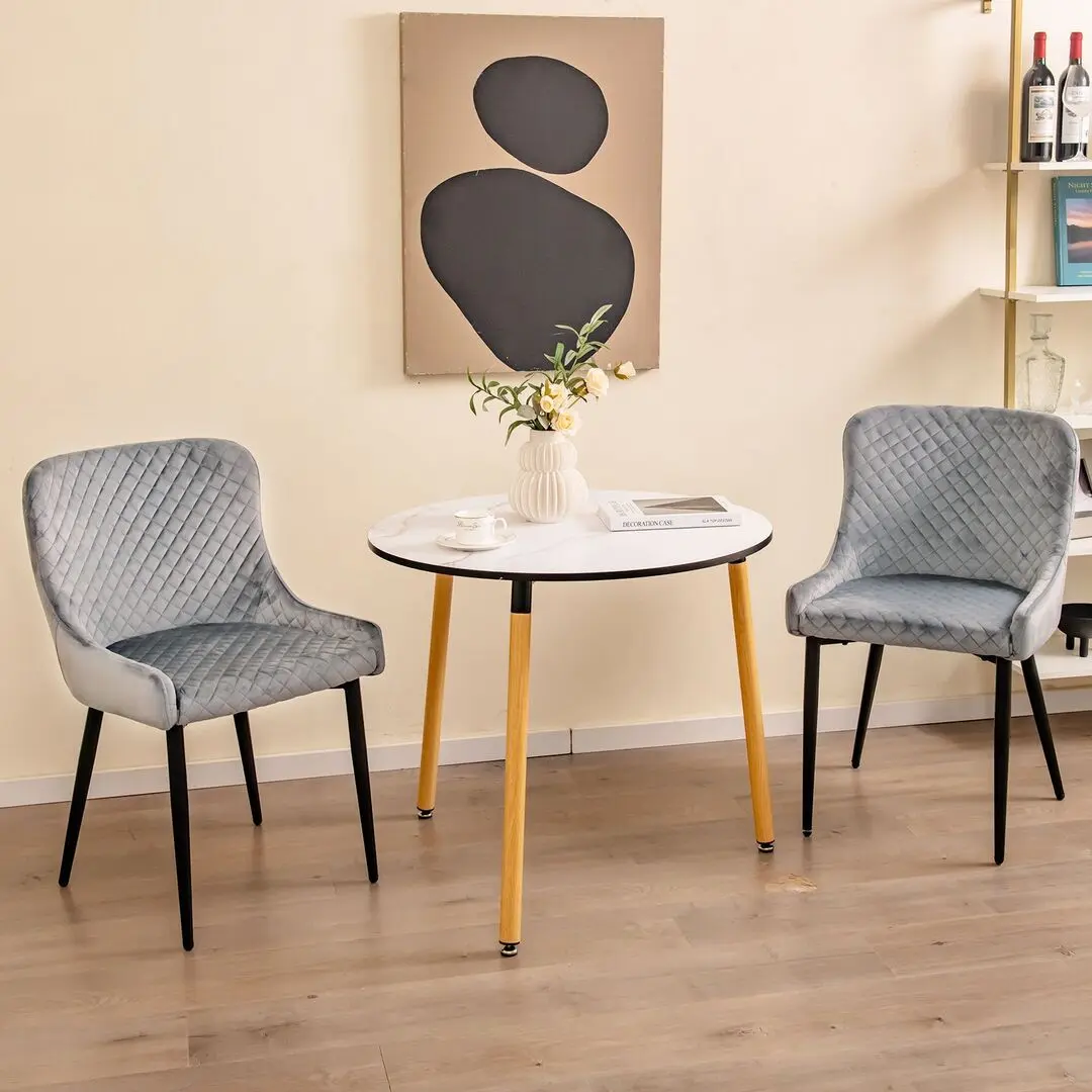 Набор стульев Costway JV10847GR-2 (Grey)