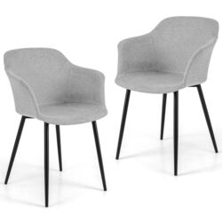 Set scaune Costway JV11029WH-2 (Light Grey) Thumb