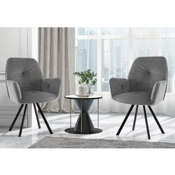 Набор стульев Costway JV11165GR-2 (Grey) Thumb