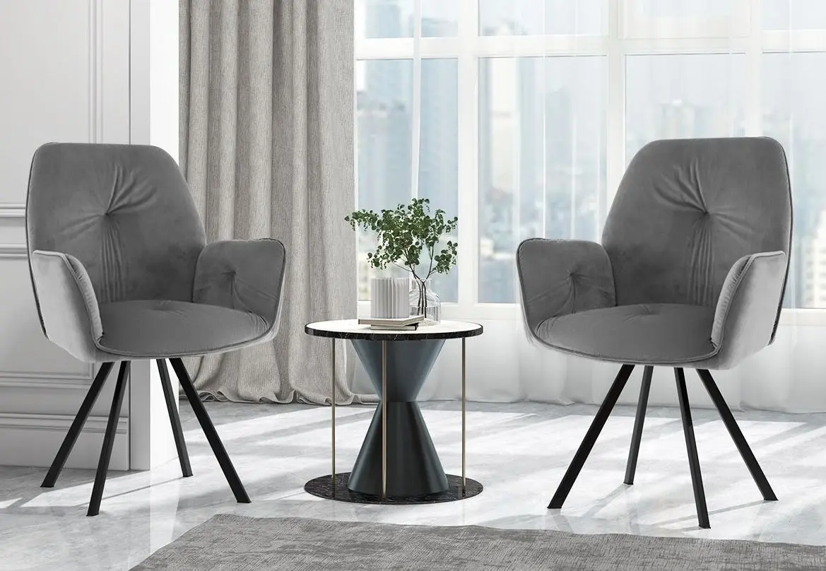 Набор стульев Costway JV11165GR-2 (Grey)