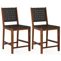 Set de scaune Costway JV11216DK (Black/Brown) Thumb