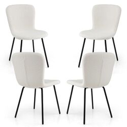 Набор стульев Costway JV11400WH-4 (White) Thumb