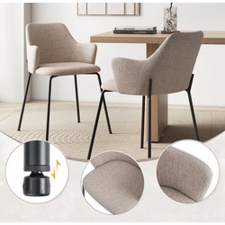 Set scaune Costway JV11535WH-2 (Beige) Thumb