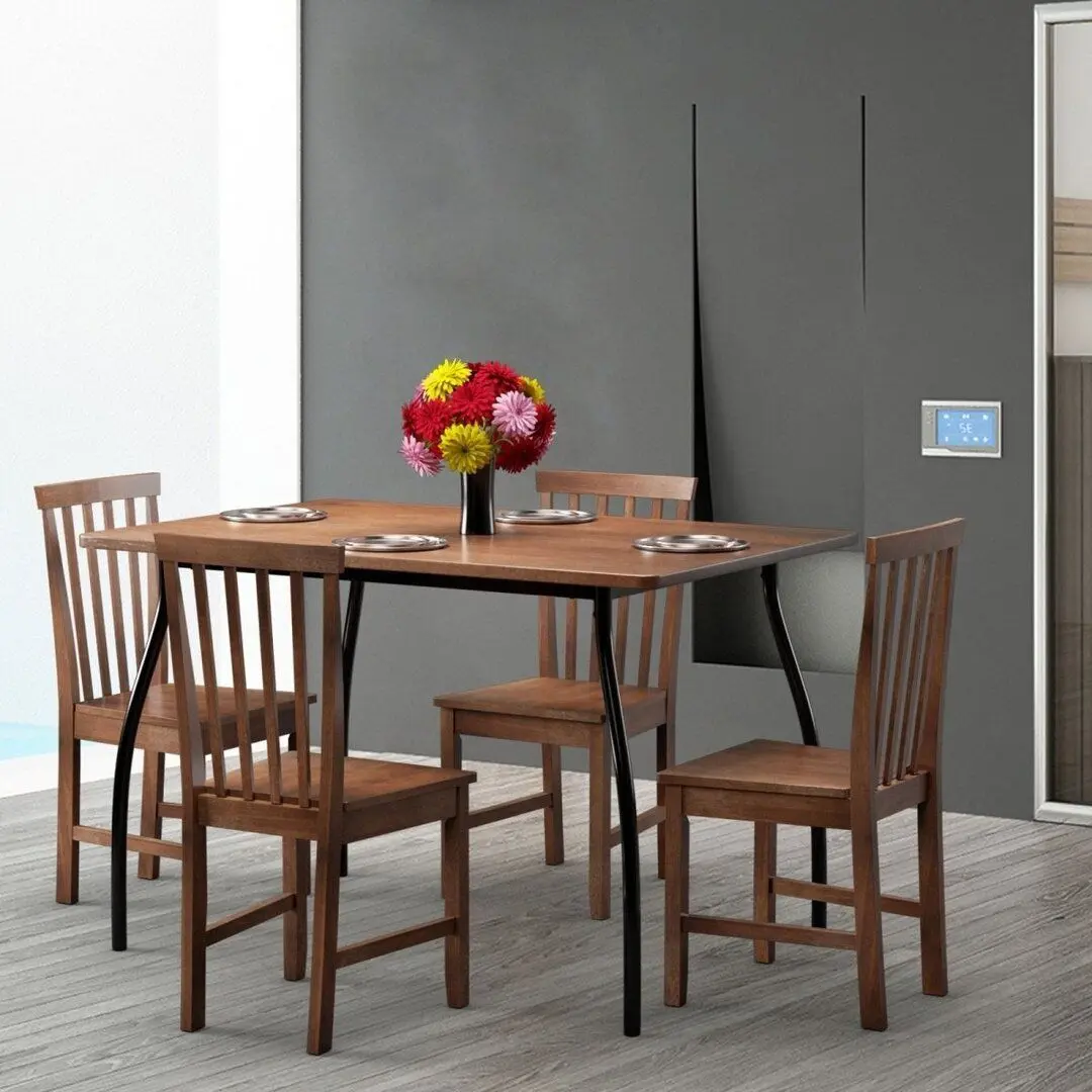 Set scaune Costway KC52882 (Brown) - 3