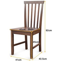 Set scaune Costway KC52882 (Brown) Thumb