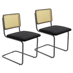 Набор стульев Costway KC55390DK-2 (Black/Yellow) Thumb