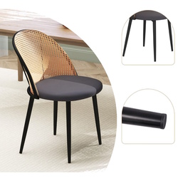 Set scaune Costway KC57104GR-2 (Grey/Natural) Thumb