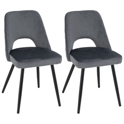 Набор стульев Costway KC57224GR-2 (Grey) Thumb