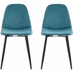 Set de scaune Heinner Jaquard (Blue)