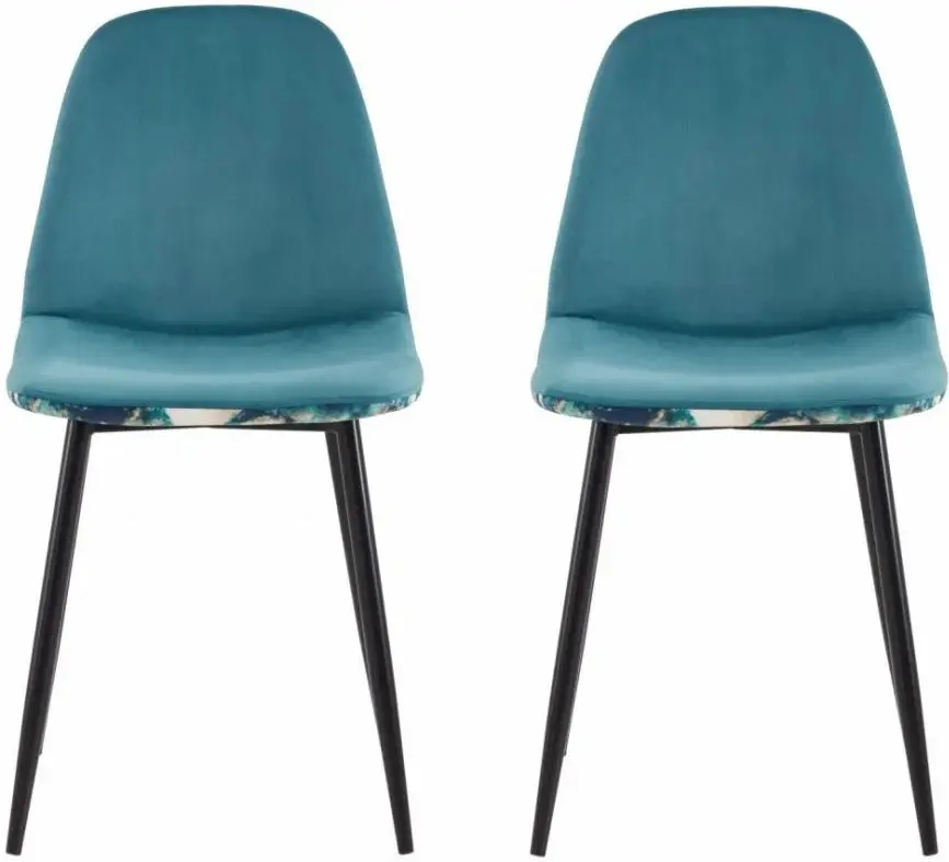 Set de scaune Heinner Jaquard (Blue)