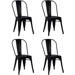 Set de scaune Heinner Retro (Black)