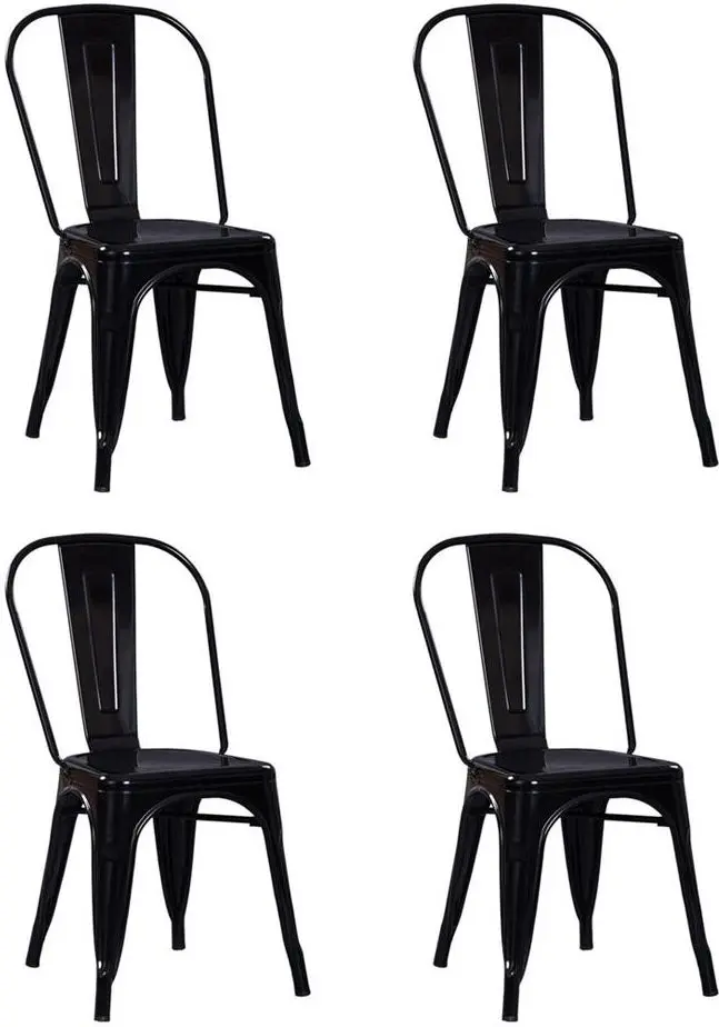Set de scaune Heinner Retro (Black)
