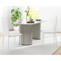 Набор стульев Homcom 835-835V01WT 41x50x97cm (White)