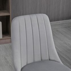 Набор стульев Homcom 835-922V00GY 47x55x86 cm (Grey) Thumb