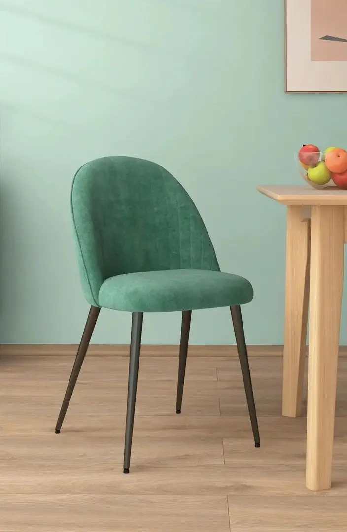 Набор стульев Homcom 83A-127V00GN 4pcs (Green/Black)