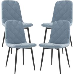 Set scaune Homcom 83A-136V00LB 45x54x87 cm (Light Blue) Thumb