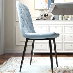 Set scaune Homcom 83A-136V00LB 45x54x87 cm (Light Blue) Thumb