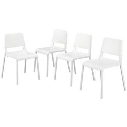 Set scaune Ikea Teodores 4 buc (Alb)