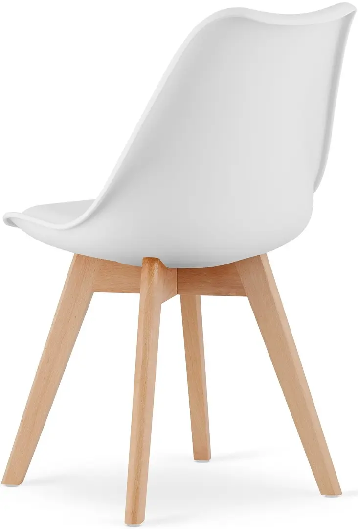 Набор стульев Leobert Mark (White/Natural)