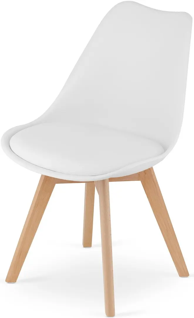 Набор стульев Leobert Mark (White/Natural)