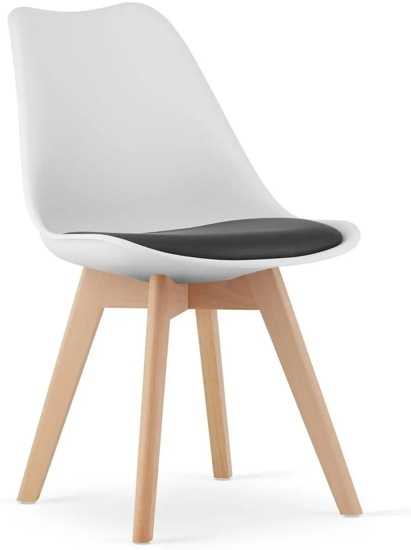Набор стульев Leobert Mark (White/Black/Oak) - 3