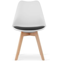 Набор стульев Leobert Mark (White/Black/Oak) Thumb