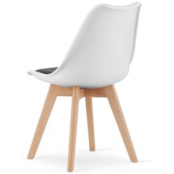 Набор стульев Leobert Mark (White/Black/Oak) Thumb