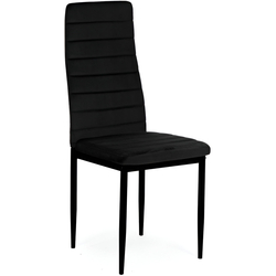 Набор стульев Mebelki24 VELVET4CZARNY4 (Black) Thumb