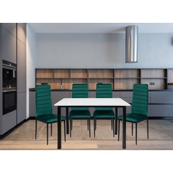 Set scaune Mebelki24 VELVET4ZIELONY4 (Green)