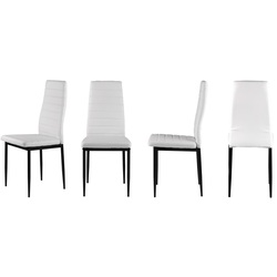 Set scaune Modern Home DC855-4 (White) Thumb