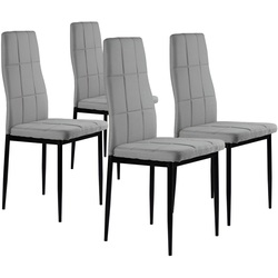 Набор стульев Modern Home DC860-4 (Light Grey) Thumb