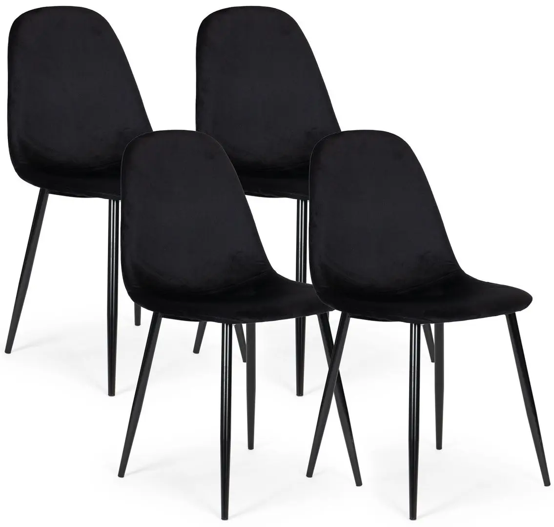 Set scaune Modern Home J933 (Black)