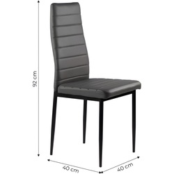 Набор стульев Modern Home KE01 (Grey) Thumb