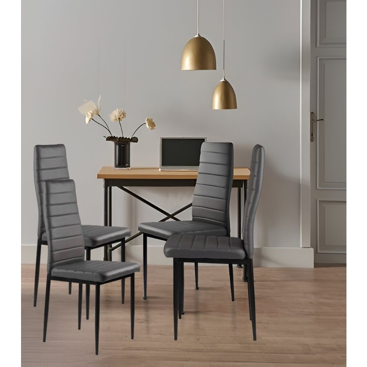 Set scaune Modern Home KE01 (Grey)